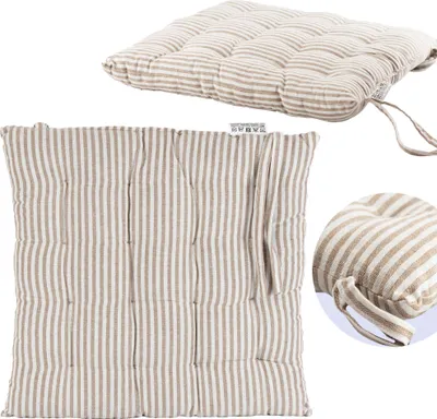 Zdjęcie produktu dla Poduszka Na Krzesło Ogrodowe Do Domu Na Taras 40X40 Cm Brązowe