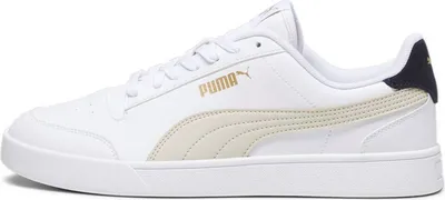 Produktbild von Puma Shuffle White-Bold Blue-New Navy-Gold Größe EU 37,5