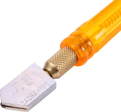 Obrázek produktu pro Protiskluzová rukojeť Řezák na sklo z tvrdé slitiny DIY řezací nůž na dlaždice a zrcadla pro řemesla 6-12 mm