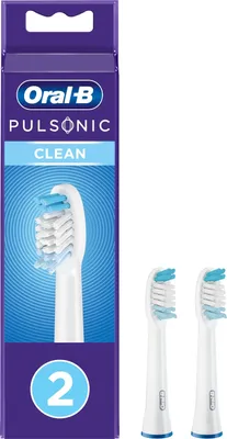 Produktbild von Oral-B Pulsonic Clean Aufsteckbürsten, weiß, 2 Stück