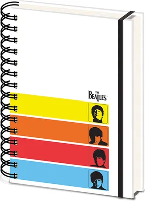 Produktbild von Beatles, The - Notizbuch - A Hard Day's Night
