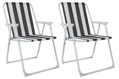 Productafbeelding van Set van 2 Inklapbare Campingstoelen voor Buiten