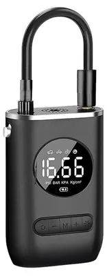 Immagine prodotto di GT A24D Compressore a batteria con torcia, 4000 mAh, (auto, moto, bici, palla), 10,3 bar, USB, 50 W