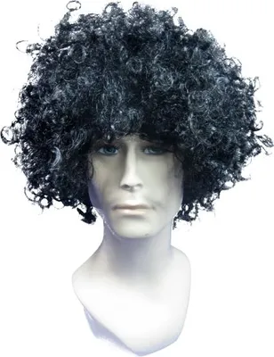 Zdjęcie produktu dla peruka afro-czarna 57-78