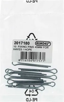 Produktbild von Elvedes Hayes Bremssattelstift 10 Einheiten Durchsichtig Durchsichtig One Size