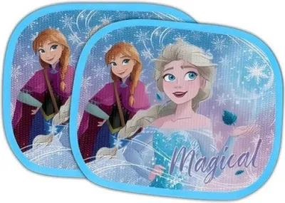 Produktbild von Eiskönigin Minnie Skye Kinder Sonnenschutz fürs Auto 2er Set – Eiskonigin