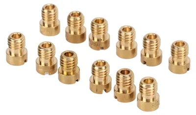 Image de Lot de 12 gicleurs principaux pour carburateur, 75–102, pièces de rechange pour Dellorto PHBG AD DS