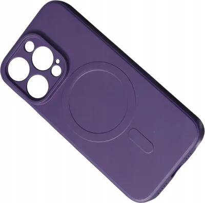 Immagine prodotto di Custodia in silicone per Iphone 14 Pro Max Magsafe - Viola