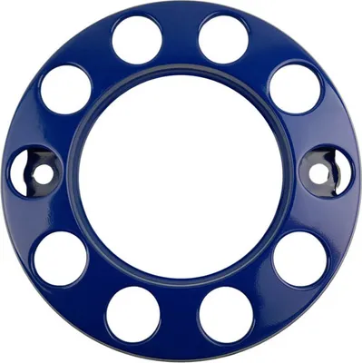 Produktbild von 22,5" blau Vorderradabdeckung 10 Löcher universal DAF Renault Iveco MAN Mercedes Volvo Scania