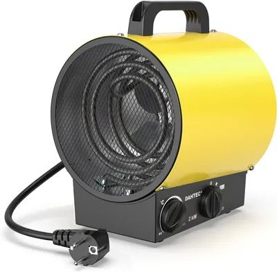 Obrázek produktu pro 2000W topný ventilátor, průmyslový, elektrické topení, 230 V