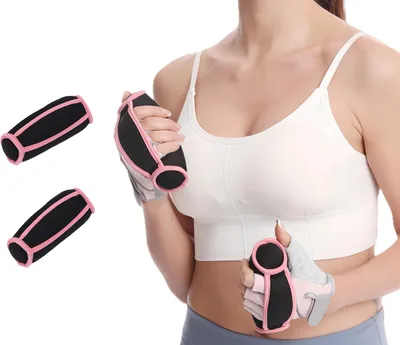 Obrázek produktu pro Sada posilovacích závaží, 0,5 kg, 2 kusy, pro fitness a rehabilitaci