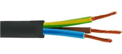 Obrázok produktu pre Trojžilový kábel „čierny“ s prierezom 3x2,5 mm