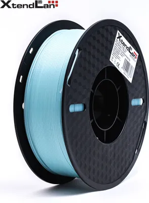 Produktbild von XtendLAN PLA Filament 1,75mm leuchtend blau 1kg