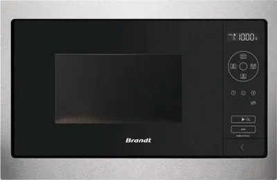 Produktbild von Brandt BMS7120X, Integriert, Solo-Mikrowelle, 26 l, Eingebautes Display, LED, Berührung