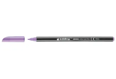 Produktbild von EDDING Faserschreiber 1200 Color Pen Beerig Lavendel