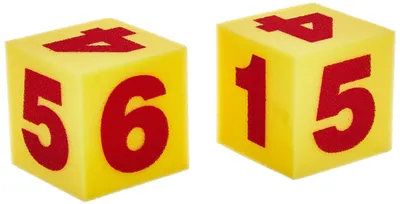 Immagine prodotto di Risorse didattiche LER0412, 3 anni/anni, Schiuma, Rosso, Giallo