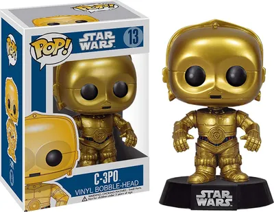 Produktbild von FUNKO Pop! Star Wars: C-3PO, Sammelfigur, Cartoon