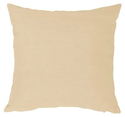 Produktbild von Kissenbezug 40x40 cm champagner Struktur Leinenoptik Kissenhülle für Dekokissen
