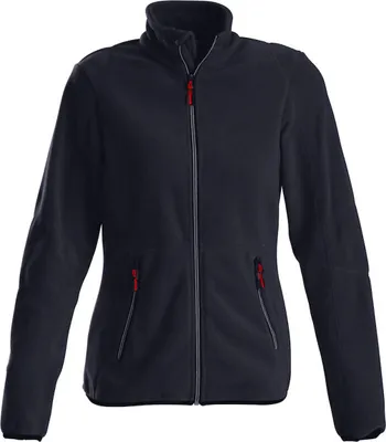 Produktbild von Damen Fleece-Jacke Speedway, 280 g/m², zweifarbige Reißverschlüsse, Flatlock-Nähte
