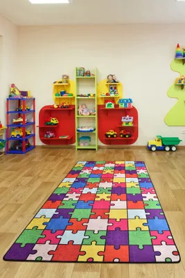 Produktbild von Conceptum Hypnose, Yapboz- Yapboz Djt CHL, Bunt, Teppichläufer, 150 x 300 cm, 50% Samtgewebe / 50% Polyester