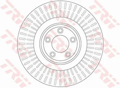 Immagine prodotto di 2x Disco freno TRW DF6146S per JAGUAR XF (_J05_ CC9) XF Sportbrake (X250)