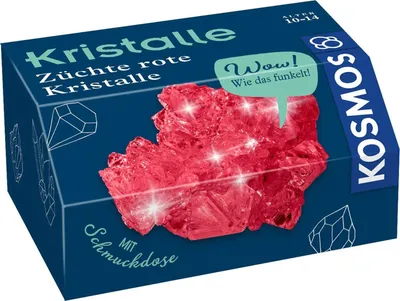 Image de KOSMOS Cultiver soi-même des cristaux rouges