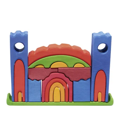 Obrázek produktu pro Happy Kidz Velký stavební zámek Barva: zelená 21403215065_green