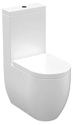 Produktbild von Kerasan FLO Kombi-WC 36x60cm, Abgang senkrecht/waagerecht, weiß