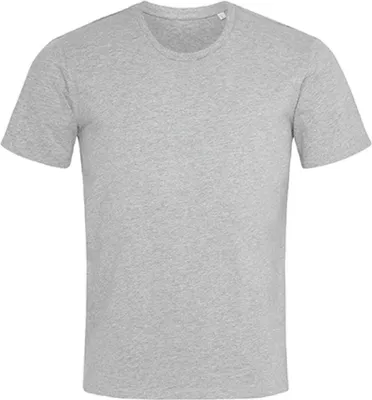 Produktbild von Stedman ST9630 | Herren Relax Crew Neck, Single-Jersey Full-Feeder - Farbe: Grey Heather - Größe: XL