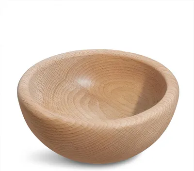 Zdjęcie produktu dla Miska drewniana buk parzony 12 cm – naturalna miseczka bukowa