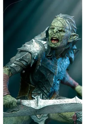 Ork-Schwertkämpfer Art Scale Statue (1:10) – Der Herr der Ringe