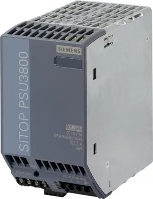 Produktbild von Siemens SITOP PSU3800/3AC/DC24V/17A, Drinnen, Mehrfarbig, CE, RoHS, REACH, 70 mm, 125 mm, 1,2 kg