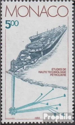 Produktbild von Briefmarken Monaco 1983 Mi 1607 (kompl.Ausg.) postfrisch Erdöltechnologie