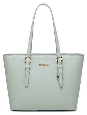 Produktbild von David Jones - Damen Shopper Handtasche Mittelgroße - Schultertasche Tote Bag PU