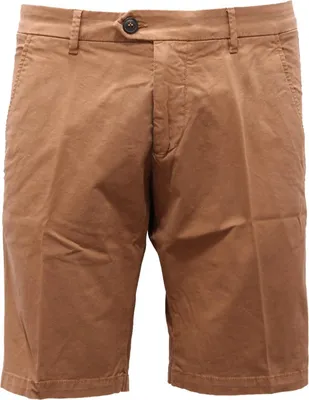 Immagine prodotto di 6066AH bermuda uomo ROY ROGERS light brown Cotone slim fit shorts man