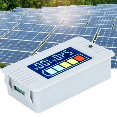 Image de Voltmètre numérique à affichage pour batterie - Testeur universel de batterie 0-100 V