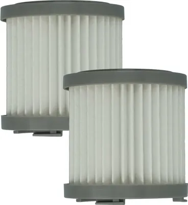 Produktbild von vhbw 2x Staubsaugerfilter kompatibel mit AEG 900277400, 900277398, 900277356, 900277352, 900277348, 900277346 Staubsauger - HEPA-Filter Schwarz Weiß
