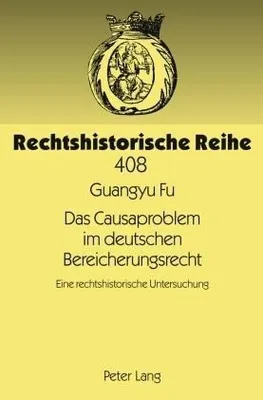 Produktbild von Das Causaproblem im deutschen Bereicherungsrecht