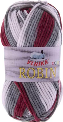 Produktbild von 100g Farbverlaufsgarn Robin Color Antipilling Strickgarn Winterwolle Häkelgarn