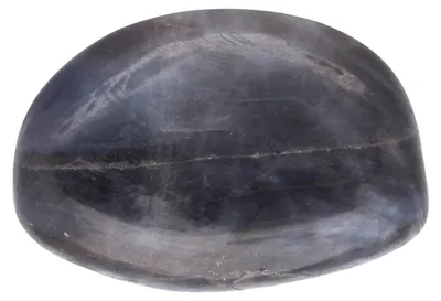 Geschliffener Saphir-Edelstein, Trommelstein, Größe M, 1 Stück