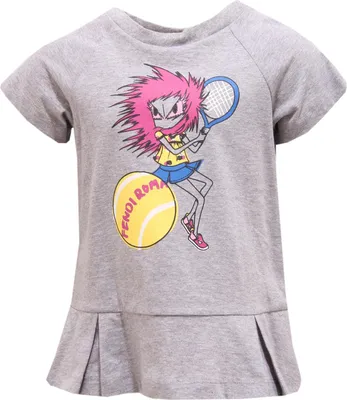 Produktbild von 5609R maglia bimba girl FENDI GIRL TENNIS grigio t-shirt kid