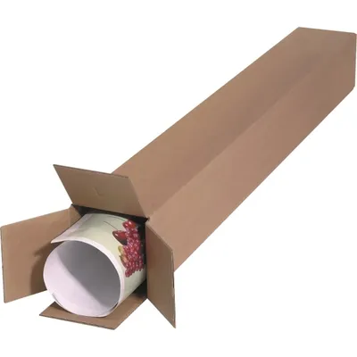 Produktbild von Teleskophülse 112x112x1050mm braun VE=10 Stück