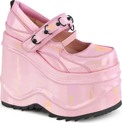 Produktbild von WAVE-48 Damen Sandale von DemoniaCult, Rosa  , EU 37, US 7