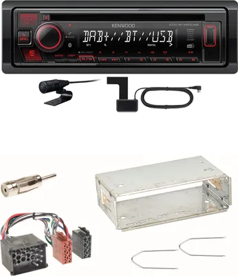 Produktbild von Kenwood KDC-BT450DAB Bluetooth Digitalradio CD Einbauset für BMW 3er E36 Z3