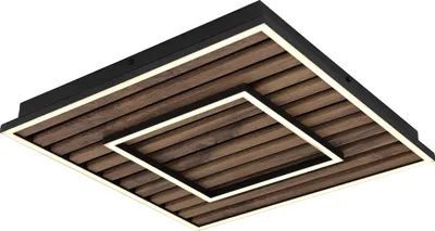 Produktbild von Globo Lighting Deckenleuchte Metall schwarz matt, LED