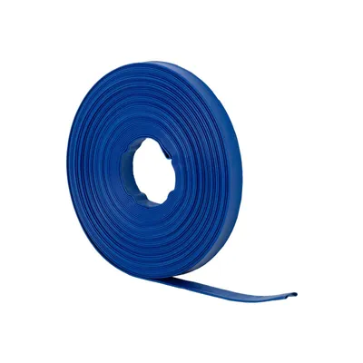 Produktbild von Expondo hillvert Flachschlauch - 1 1/2" - 50 m - 0 - 7 bar - gewebeverstärkt