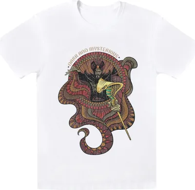 Produktbild von Disney - "Dark And Mysterious" T-Shirt für Damen BI8137 (M) (Weiß)