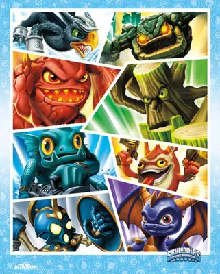Produktbild von Skylanders - Mini-Poster - Shards