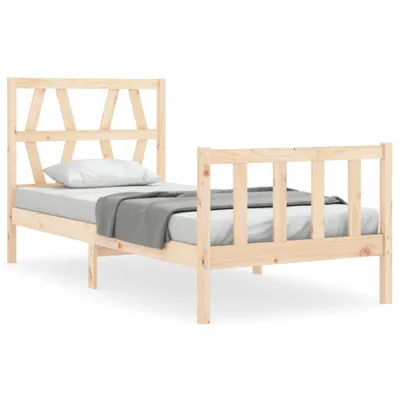 Obrázok produktu pre vidaXL Posteľ z masívu bez matraca 100x200 cm borovicové drevo