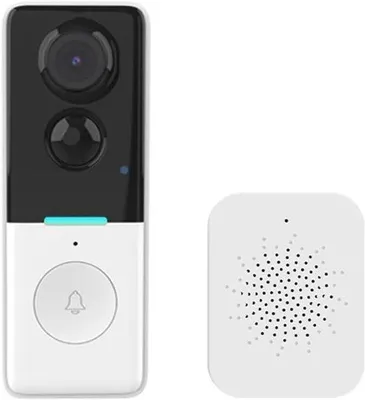 Productafbeelding van Wi-Fi bewakingscamera met een 1-megapixelcamera, een PIR-bewegingssensor, bediening via mobiele telefoon en real-time overdracht naar slimme beveiligingscamera's.
